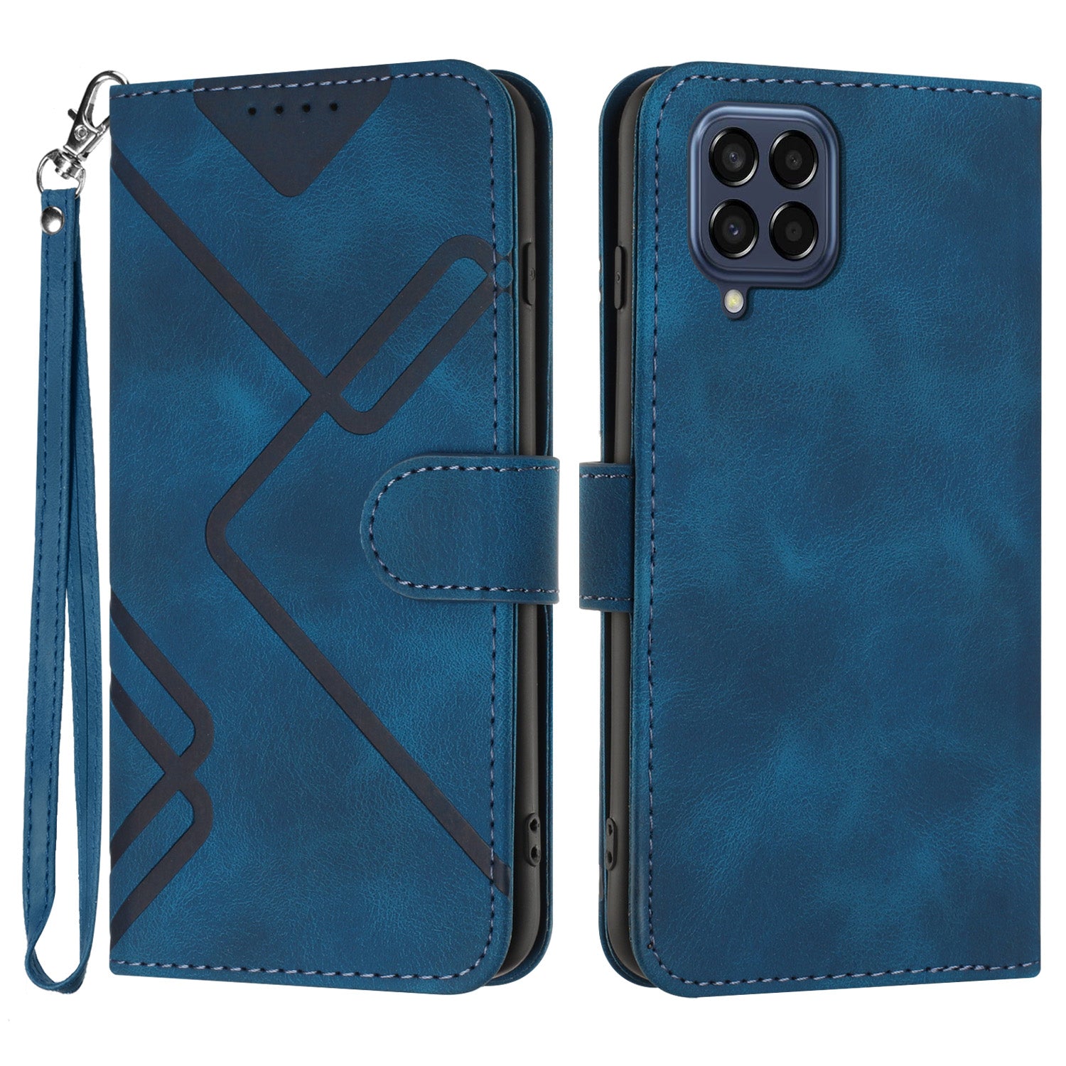 YX0040 For Samsung Galaxy M53 5G TPU PU Leather Cover Imprinted Pattern Wallet Phone Stand Case YX0040 For Samsung Galaxy M53 5G TPU PU Leather Cover Imprinted Pattern Wallet Phone Stand Case